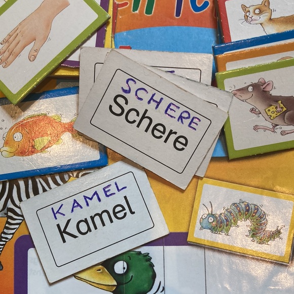 German Language ICH LERNE LESEN Word Building - Picture 4 of 6